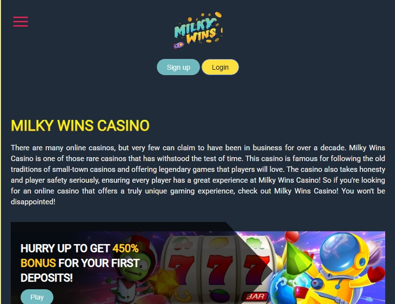 Discover the Thrill of Milky Wins Casino Online Games